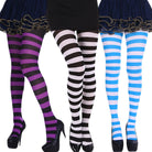 Femboy striped pantyhose