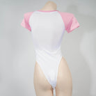 Femboy wear anime prints bodysuit lingerie back