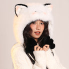 Femboy wear cute furry hat with fox ears for femboy