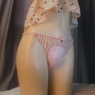 Femboy wear cute print hiding gaff panty thong for femboy