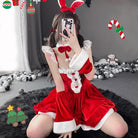 Femboy wear cute sexy bunny backless christmas dress femboy fashion