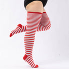 Femboy wear femboy plus size thigh high socks side