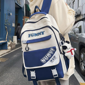 Schoolgirl Femboy Backpack (Black/Brown/Blue/Red)