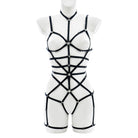 Femboy wear full body elastic harness femboy fashion