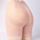 Femboy wear high waist corset pouch boyshort panties side