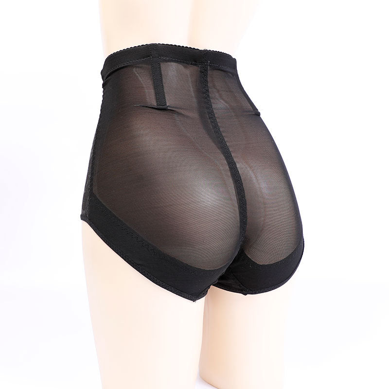 Femboy wear high waist corset pouch panties back