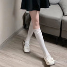 Femboy wear kawaii lolita lace top socks