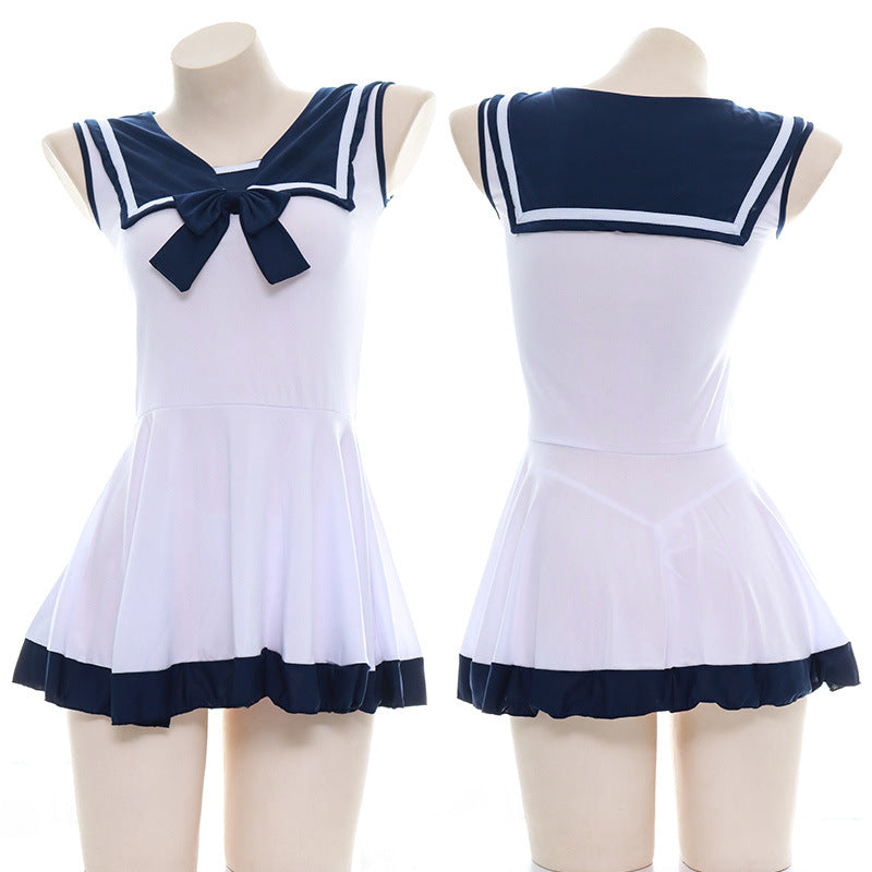 Femboy wear kawaii sailor lingerie dress