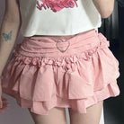 Femboy wear pink skirt