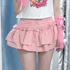 Femboy wear pink skirt