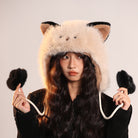 Femboy wear sexy cute furry hat with fox ears for femboy