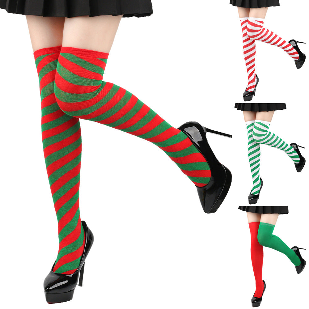 Femboy wear sexy femboy christmas thigh high socks femboy fashio