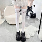 Femboy wear sexy sweet cute memes print high thigh stockings femboy fashion