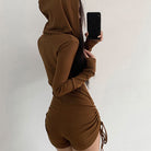 Femboy wear sweet long sleeve hooded romper