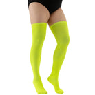 Femboy wear yellow femboy plus size thigh high socks