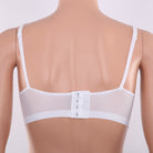 Femboy white silicone breast forms with bra back