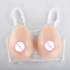 Femboy white sweet silicone breast forms with bra detail