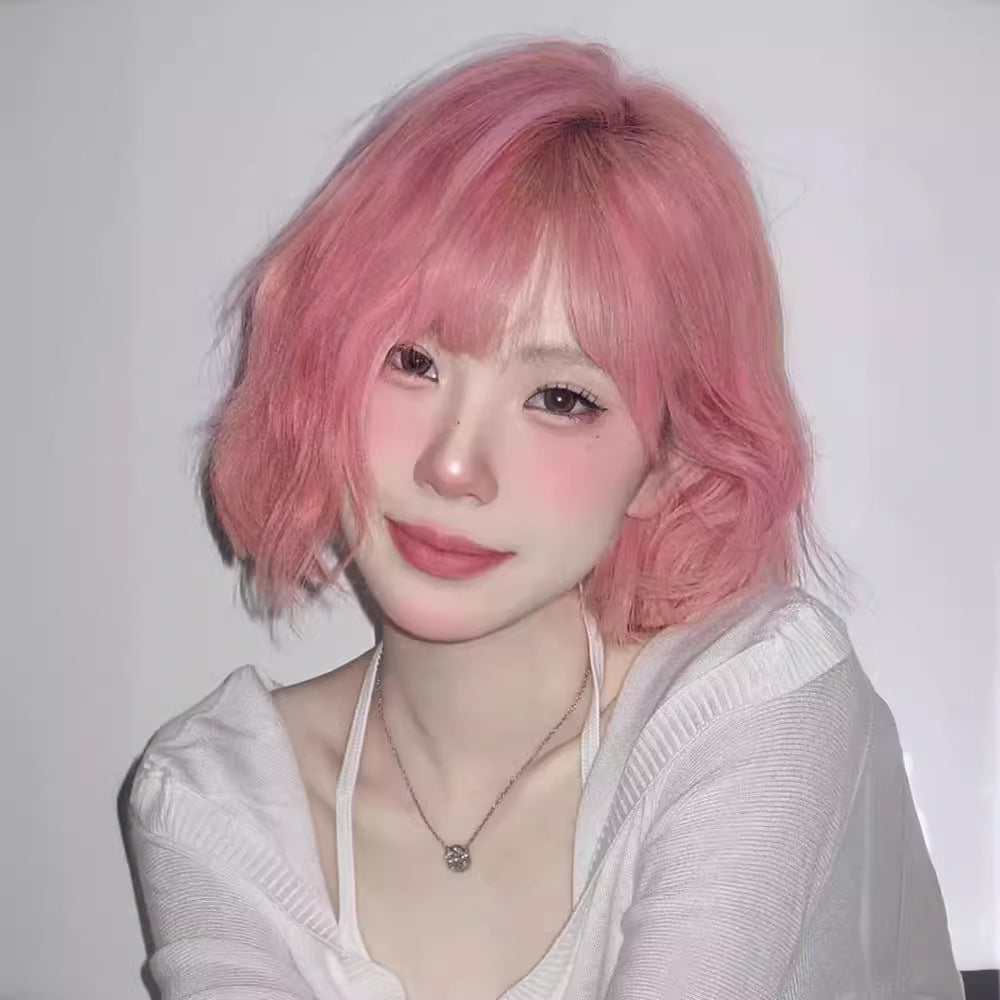 Femboy with Pink Bob Wig - Femboy Fashion