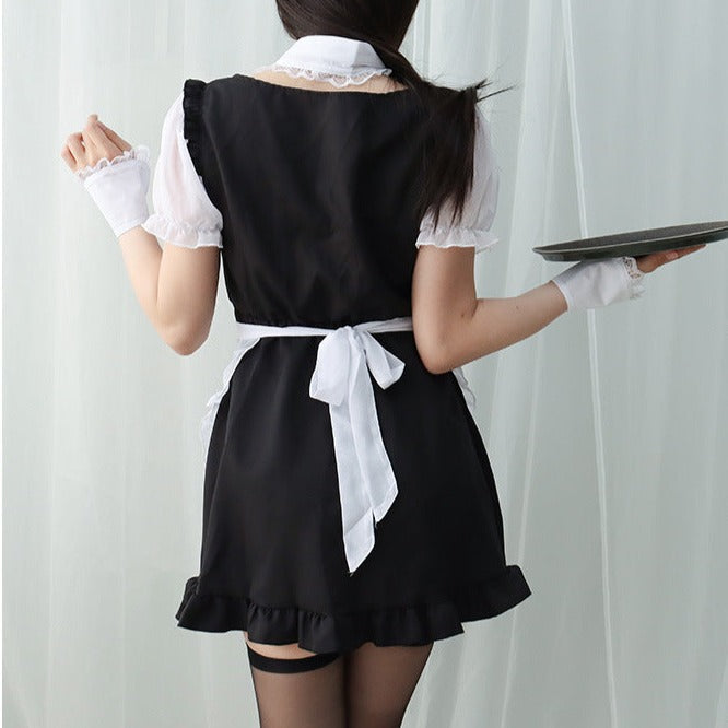 French Maid Lingerie Set - Femboy Fashion