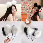 Fur Cat Ears Headband - Femboy Fashion