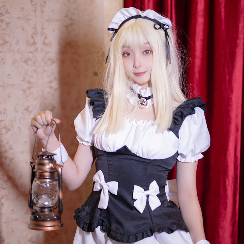 Black Maid Dress Cosplay - Femboy Fashion