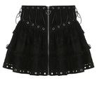 Goth Short Skirt Front - Femboy Fashion