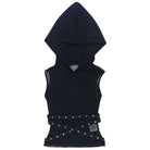 Gothic black sleeveless tank top
