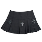 Gothic Cross Mini Skirt