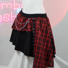 Femboy's Gray Cake Short Skirt - Femboy Fashion