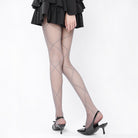 Sexy Argyle Pantyhose Gray