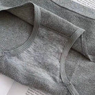 Gray solid underwear details