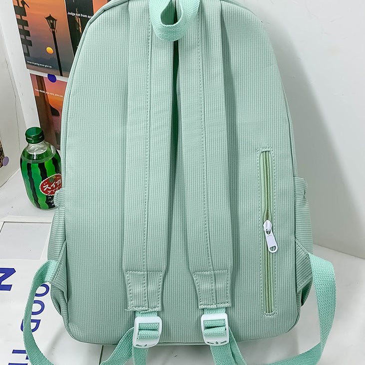 Green Star Femboy Backsack Back - Femboy Fashion