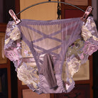 Sissy Floral Lace Pouch Panties - Femboy Fashion