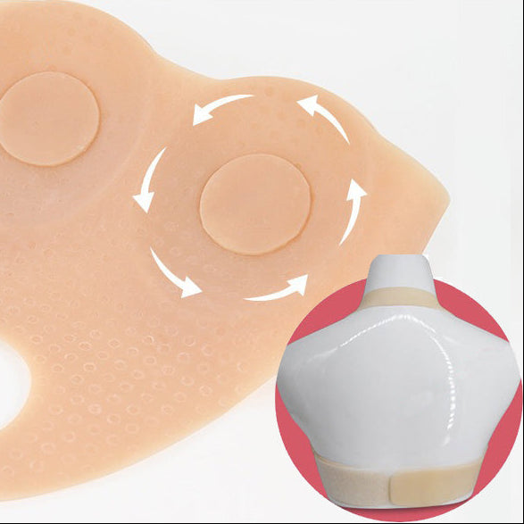 Halter silicone breast form vest detail