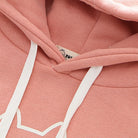 Kawaii pink cute neko hoodie detail