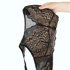 Black Lace Pocket Bra For Breast Forms - Femboy Fashion