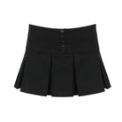 Femboy Low Waisted Black Mini Skirt