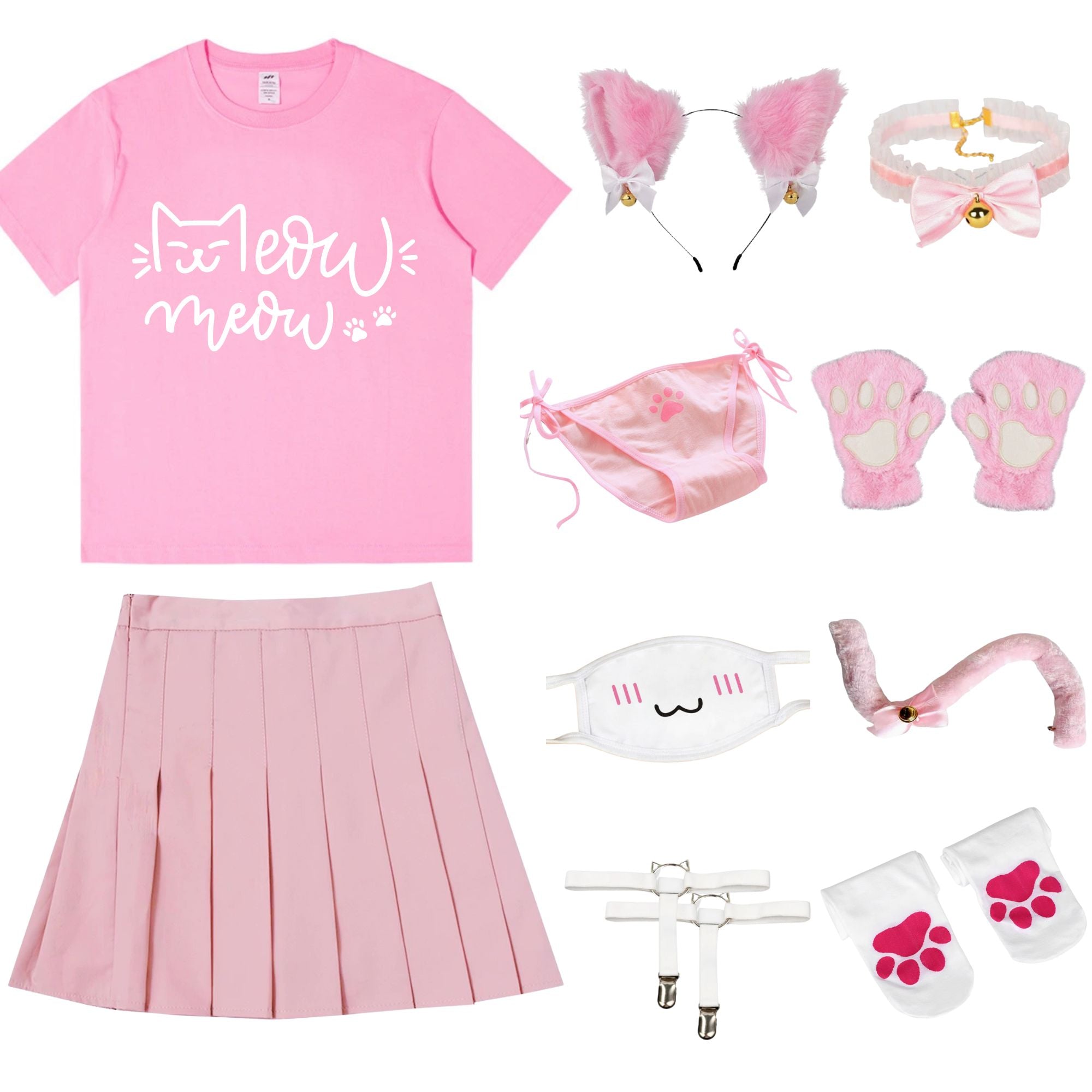 Pink Cat Femboy Kit