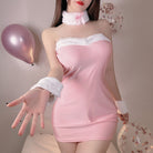 Pink Bunny Lingerie - Femboy Fashion