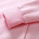 Pink Cat Ear Hoodie Details - Femboy Fashion