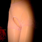 Crotchless Lace Pantyhose - Femboy Fashion