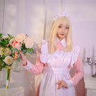 Sweet Pink Long Maid Dress - Femboy Fashion