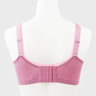 Pink Wireless Cotton Pocket Bra Back - Femboy Fashion