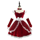 Plus size christmas princess dress