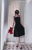 Sexy Black Sleeveless Dress For Femboy