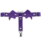 Purple Bat Garter Belt - Femboy Fashion