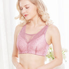 Femboy Wear A Purple Lace Pocket Bra - Femboy Fashion