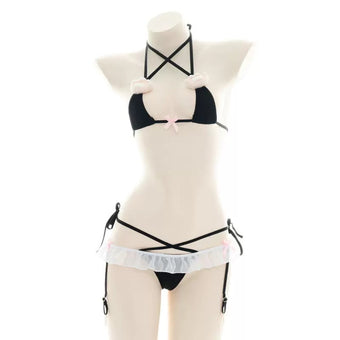 Cute Femboy Bikini Set