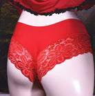 Sexy Red Sissy Pouch Panties - Femboy Fashion