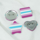 Femboy Pride Flag Pin 4pcs